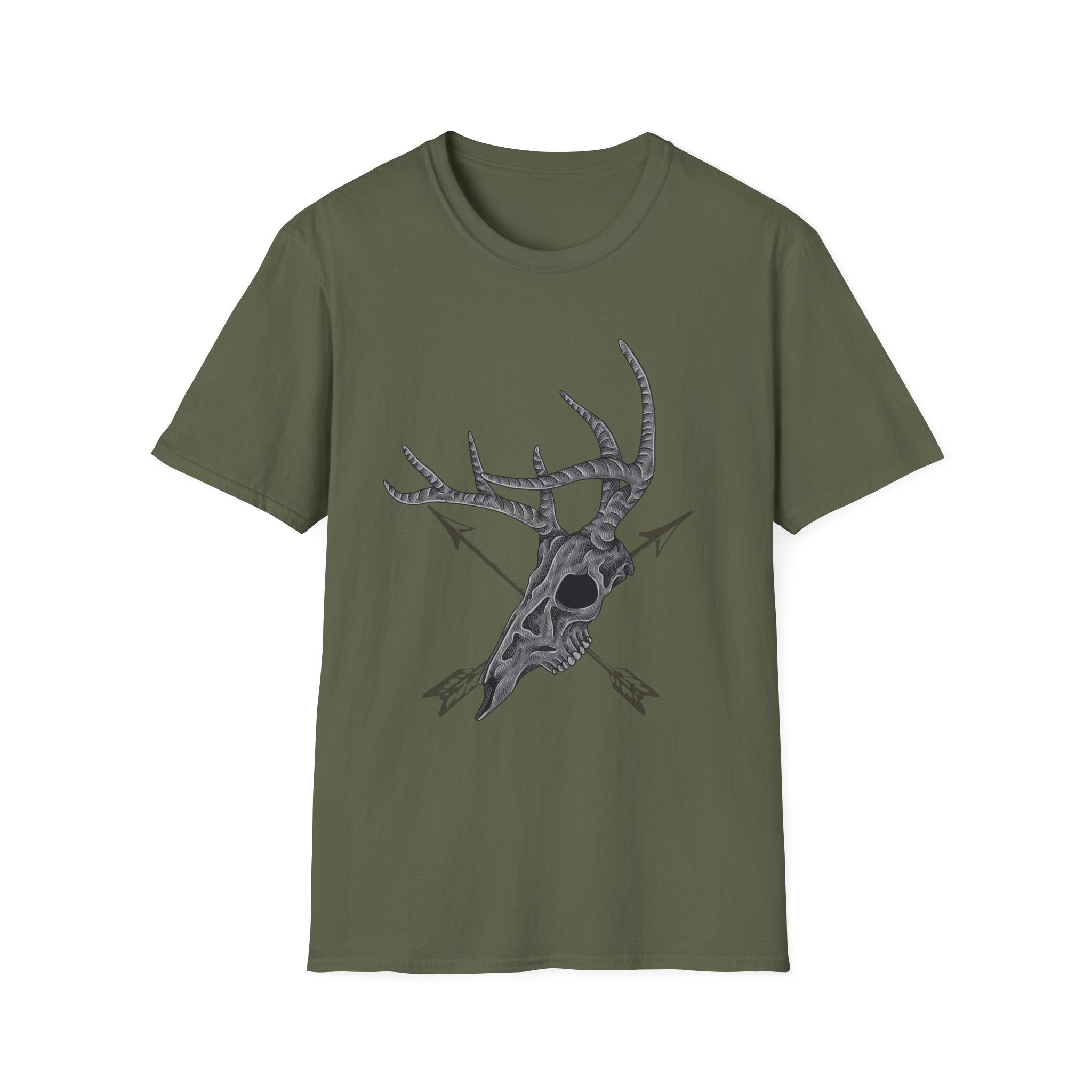 Deer skull and arrows